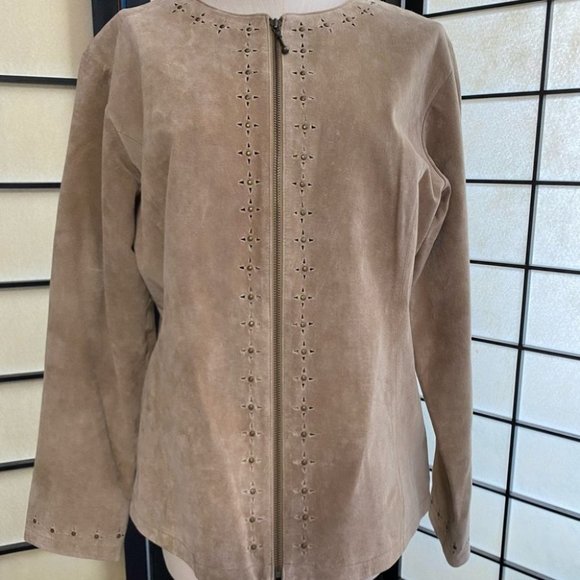 Cabela’s Leather Jacket - Picture 1 of 8